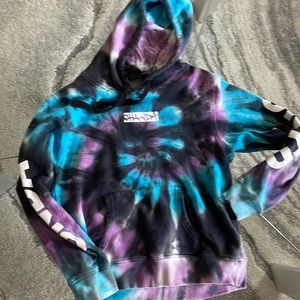 Thanks tie dye sweatshirt size 9-10 kids